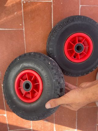 Ruedas carro pesca