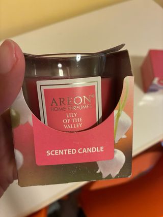 2 Candele profumate in vetro