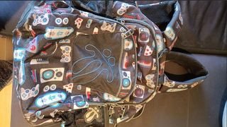 Mochila escolar con estampado