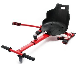 Asiento Hoverboard Negro y Rojo
