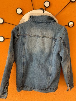 Chaqueta vaquera forrada Primark azul