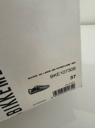 Zapatillas Bikkembergs Rojas Charol