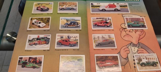 Álbum Cromos Las Grandes Miniaturas Majorette