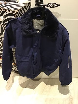 Cazadora aviador azul Panoply Talla S