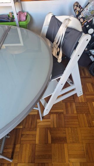 Silla de comer evolutiva + hamaca Alpha Bouncer