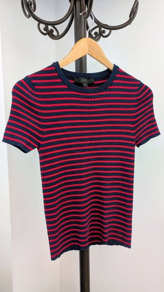 Camiseta Zara Rayas Talla S