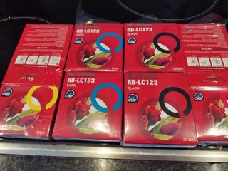 2 Packs 4 Tintas Brother Cyan/Black/Magenta/Yellow