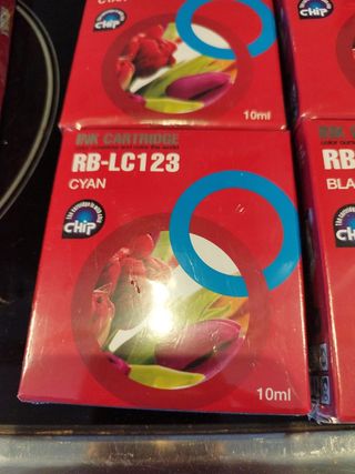 2 Packs 4 Tintas Brother Cyan/Black/Magenta/Yellow