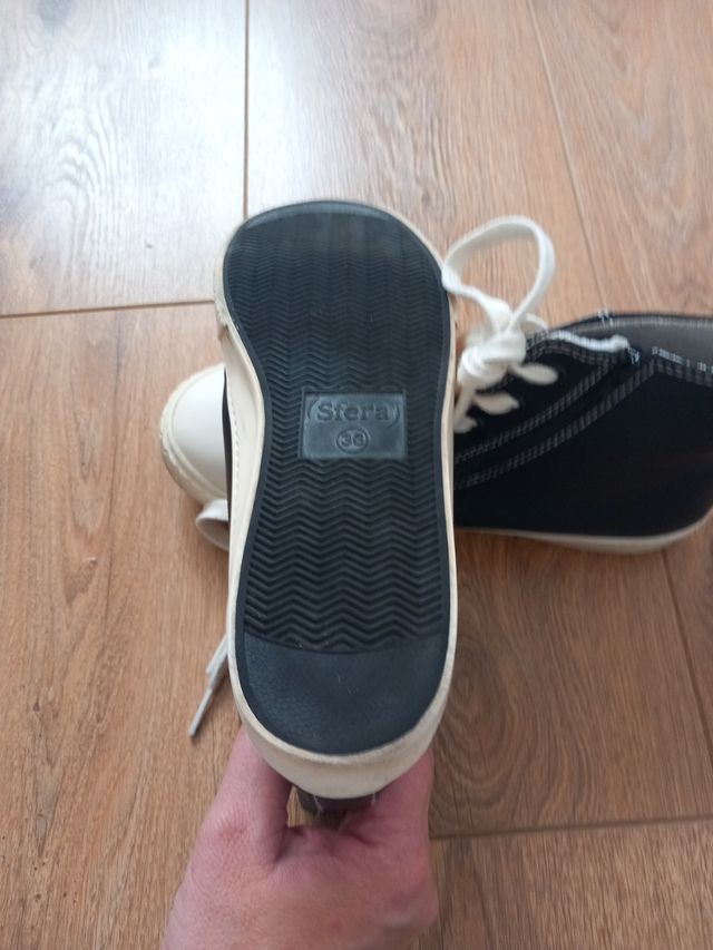 Zapatillas SFERA polipiel T.36 impecables