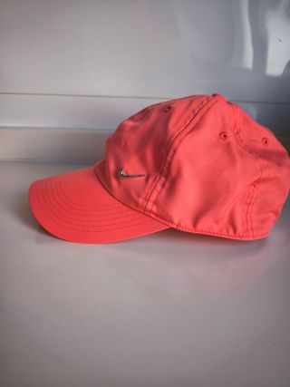 Gorra Nike Dry-Fit Club Infantil Naranja/Rosa