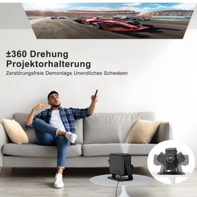 Proyector Negro nuevo