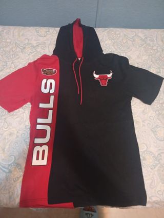 Camiseta con capucha NBA Bulls 1996 ORIGINAL 