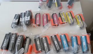 Cartuchos Tinta Impresora 33XL y T33 (Color y Negr