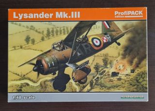 Maqueta avion Lysander 1/48 Eduard profipack