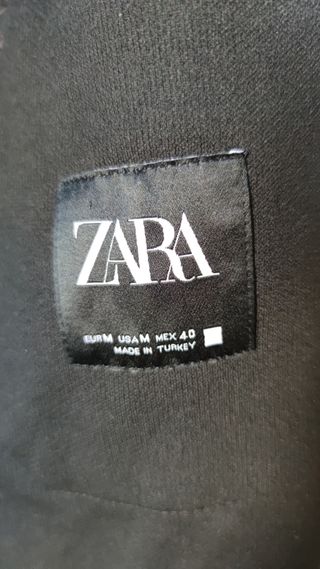 Sobrecamisa marrón oscura M de Zara