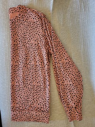Jersey Stradivarius estampado rosa Talla M