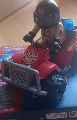 Playmobil Quad Pompieri 71093