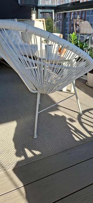 Silla Acapulco Sklum Blanca