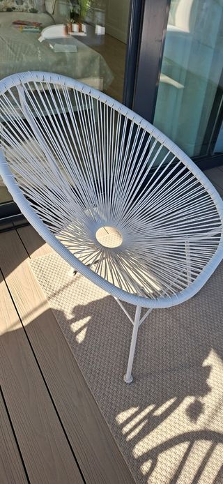 Silla Acapulco Sklum Blanca