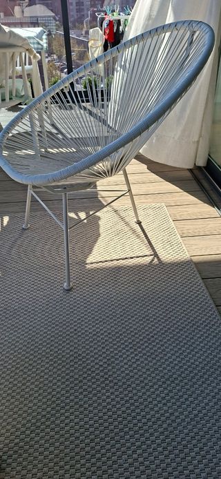 Silla Acapulco Sklum Blanca