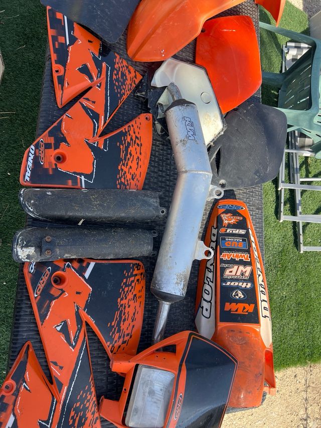 Kit Plásticos KTM 250 EXC y Escape