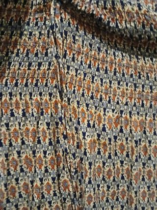 Falda larga multicolor verano