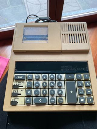 Calcolatrice Olivetti Divisumma 38 PD