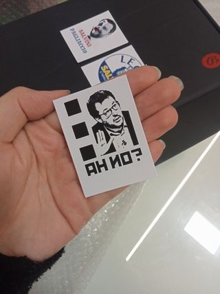 Adesivi Salvini meme satira politica
