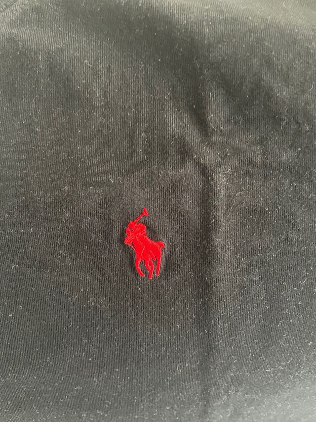 camiseta Ralph Lauren negra talla s