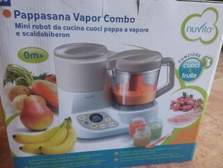 Nuvita Pappasana Vapor Combo Robot Cocina Bebé