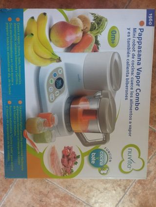 Nuvita Pappasana Vapor Combo Robot Cocina Bebé