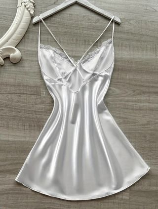Lencero Novia Encaje Blanco