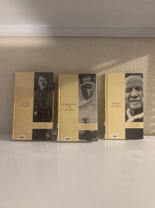 18 volummenes coleccion protagonistas siglo XX