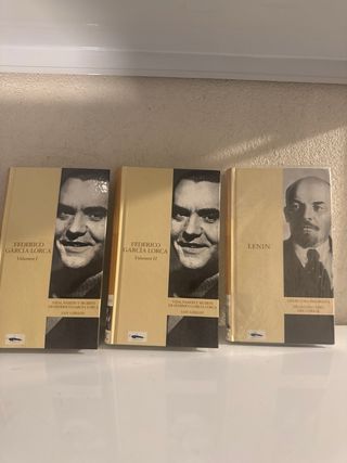 18 volummenes coleccion protagonistas siglo XX