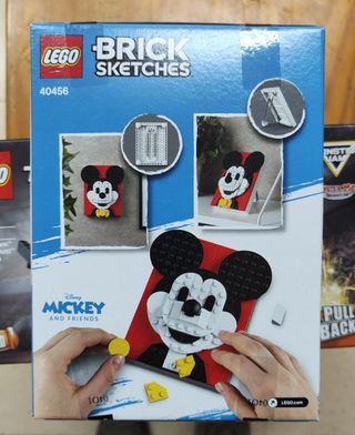 LEGO Brick Sketches Mickey Mouse 40456