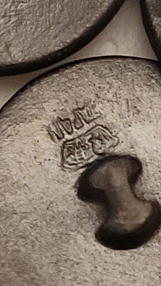 7 Botones Antiguos Japoneses Tosikane