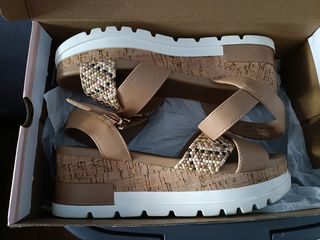 Sandalias Graceland Beige Multicolor