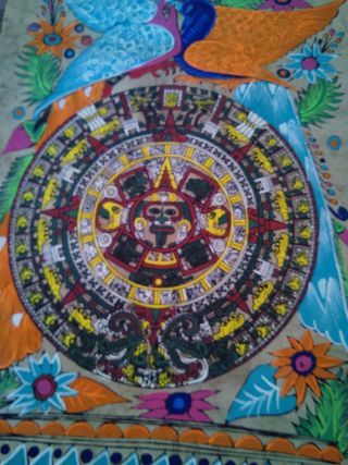 Papiro Mexicano Original Arte Maya
Medidas 58 x 39