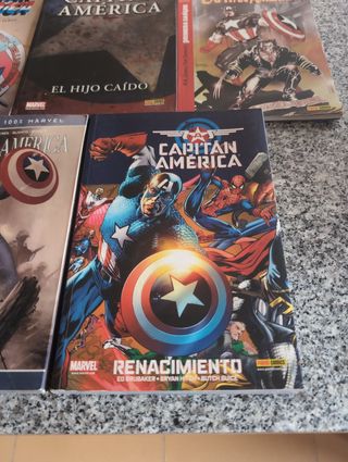 5 comics Capitán América