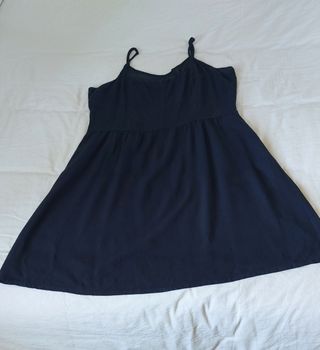 Vestido H&M negro tirantes