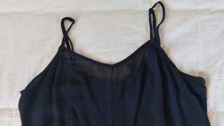Vestido H&M negro tirantes