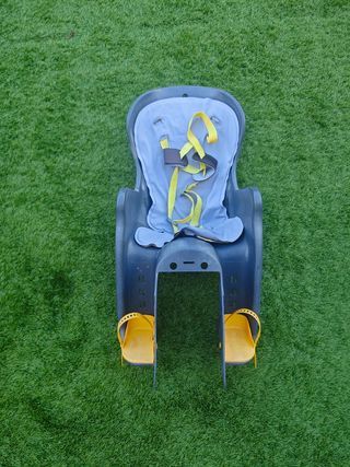 Silla infantil para bicicleta para parrilla
