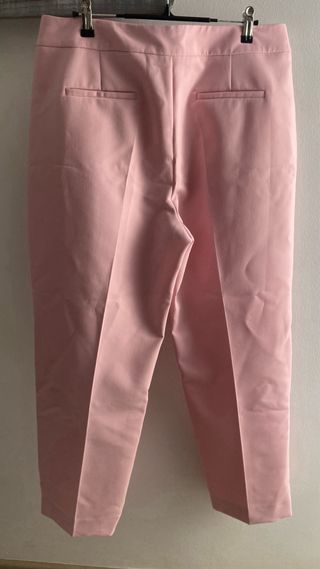 Pantalones Zara Rosa Talla XL