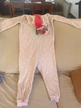 Pijama unicornio niña talla [8-10