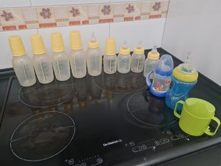 Lote Biberones Medela, de regalo 3 bibis para agua