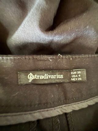 Pantalón de vestir negro talla 36