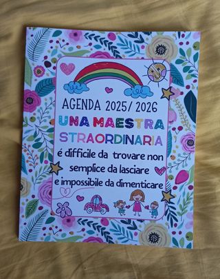 Agenda 2025/2026 per Maestra