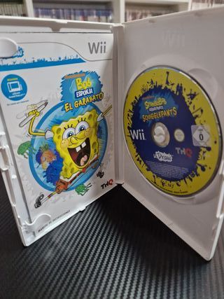 Wii UDraw Bob Esponja El Garabato