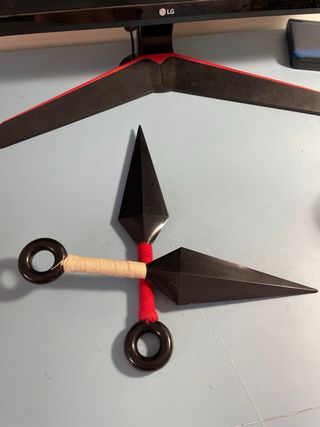 Kunais de Naruto (Maqueta)