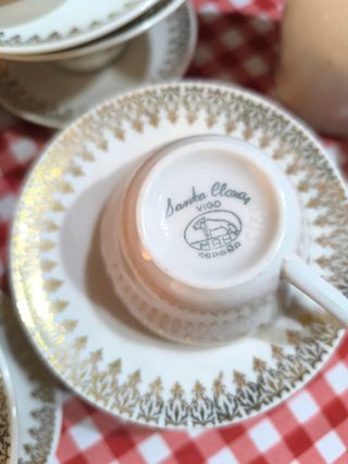 Juego de vajilla de porcelana vintage